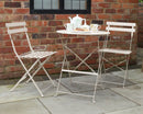 Padstow 2 Seater Folding Bistro Set - Champagne