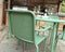 Porto 4 Seater Round Dining Set - Olive