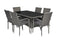 Malaga 6 Seater Rectangular Stacking Dining Set