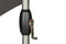 Grey 3m Crank and Tilt Parasol - Brushed Aluminium Pole