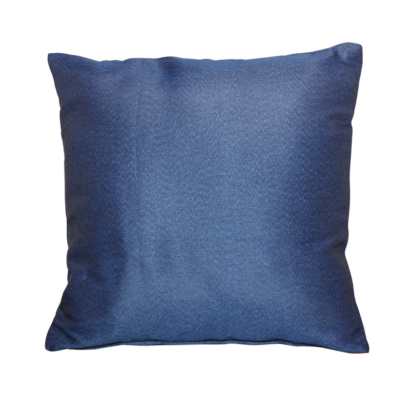 Plain Blue Scatter Cushion