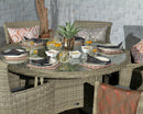 Wentworth 6 Seater Carver Round Dining Set