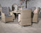 Wentworth 6 Seater Oval Highback Comfort Dining Set